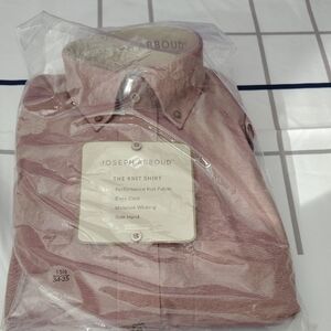 Joseph Abboud Men's Light Pink Knit Shirt